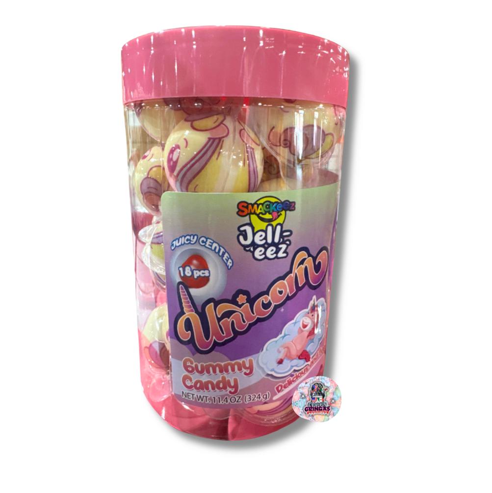 Smackeez Jell-eez Unicorn Gummy Candy – 18pcs