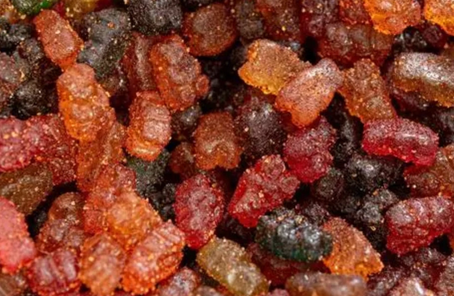 Chamoy Coated Gummy Bears in your flavor choice
