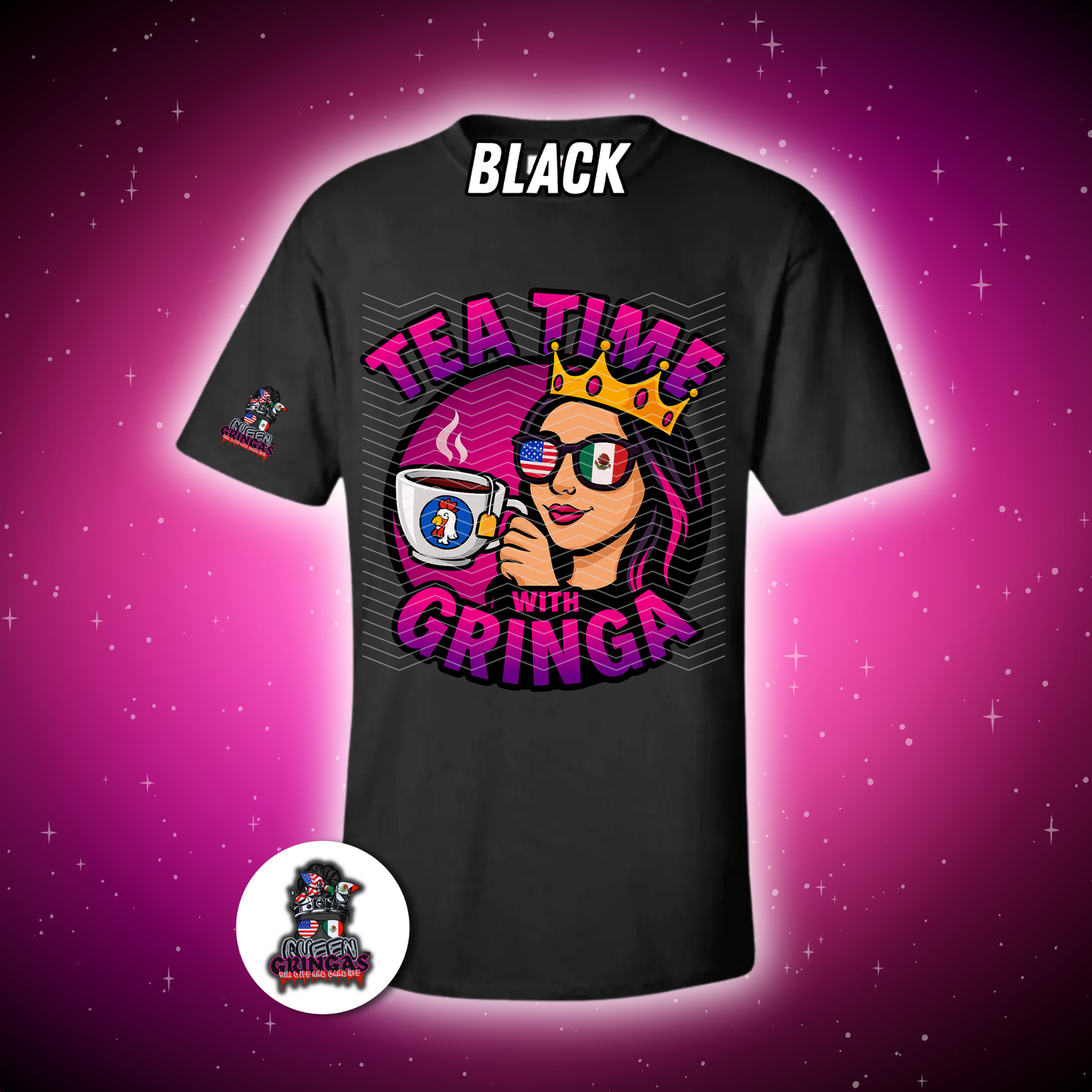 Tea Time With Gringa Unisex T-Shirt