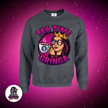 Tea Time With Gringa Unisex Crewneck Sweater