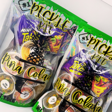 TikTok viral pickle kit candy with chamoy and gushers.