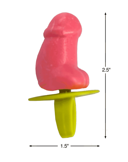 Super Fun Penis Solitaire Ring Pop- POP Display of 30