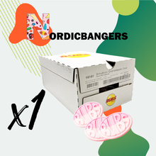 Bubs Swedish Candy Box 2.8kg Oval Wild StrawberryPomegranate: Small