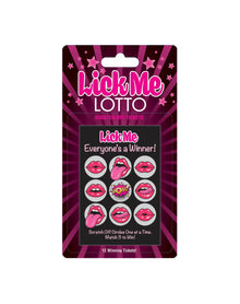 Lick Me Lotto - Scratch Ticket Oral Sex Game for Lovers