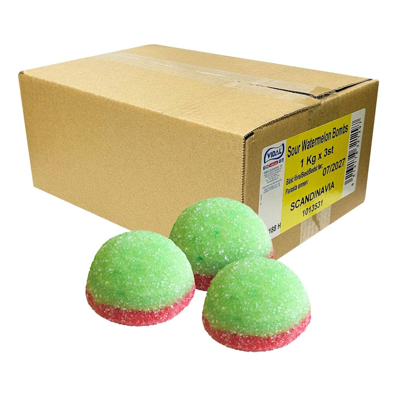Fizzy Watermelon Bombs: 6 Kg / 13.22 lbs