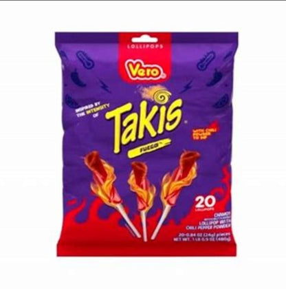 Vero Takis Fuego Paleta / Lollipop