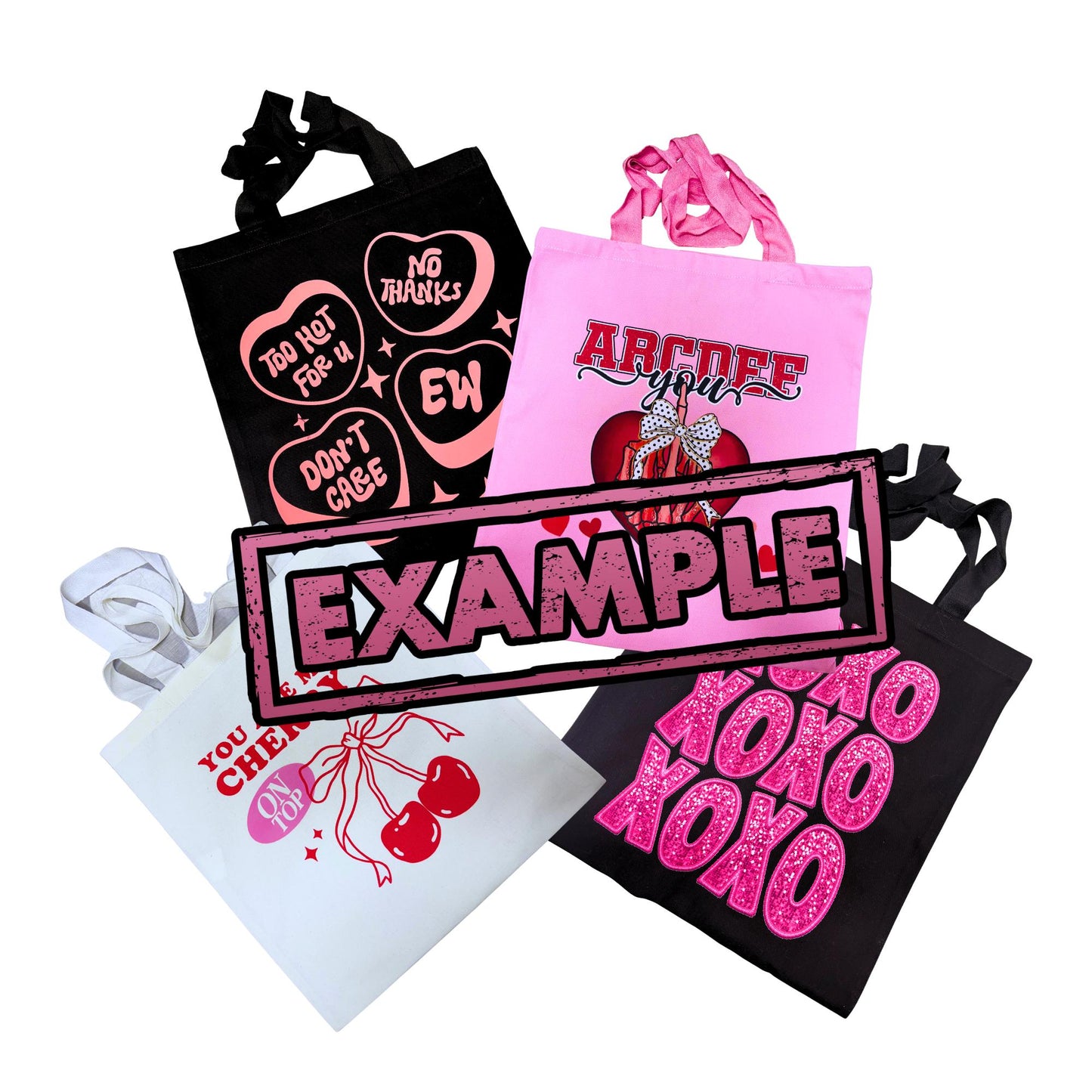 Valentine’s Gringa Candy Gift Set with Tote & Bucket Non-Customizable Fully Packed Random Contents Perfect for Gifting or Self-Treat