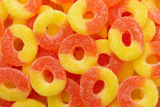 Gummy Peach Rings - Pick It Mix