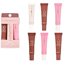 Kevin and Coco day to night lip set with two lip colors for daytime and evening makeup looks