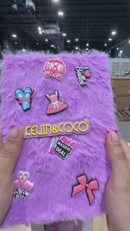 KEVIN & COCO 42-Color Face Palette – Girls Party Purple Edition
