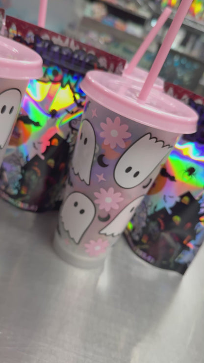 Gringa’s Ghost Cup Candy Bundle – 24oz Cup, Spooky Gummy Mix & Treats