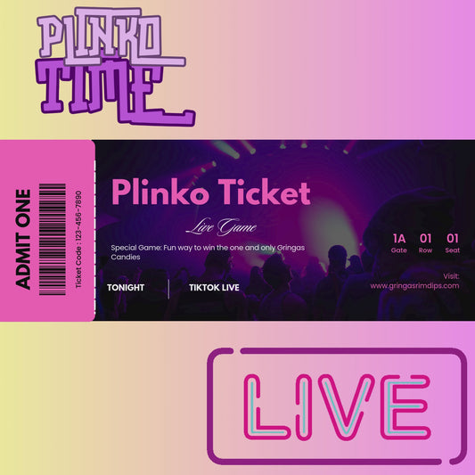 PLINKO TICKET (LIVE ONLY)