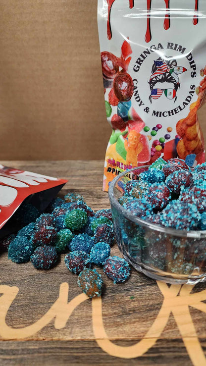 Extreme Sour Blue Razz Gusherz