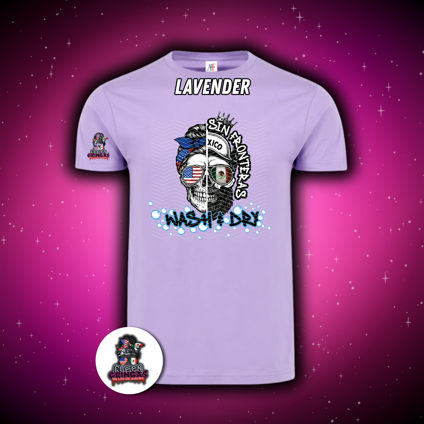 Sin Fronteras Wash & Dry Tee | Cultural Pride Shirt