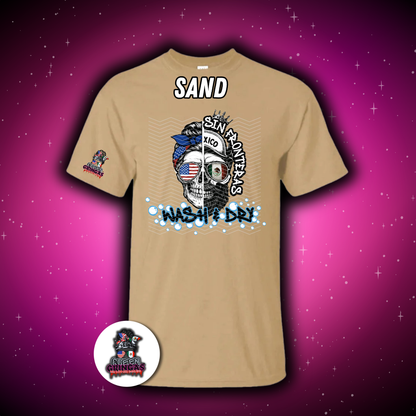 Sin Fronteras Wash & Dry Tee | Cultural Pride Shirt