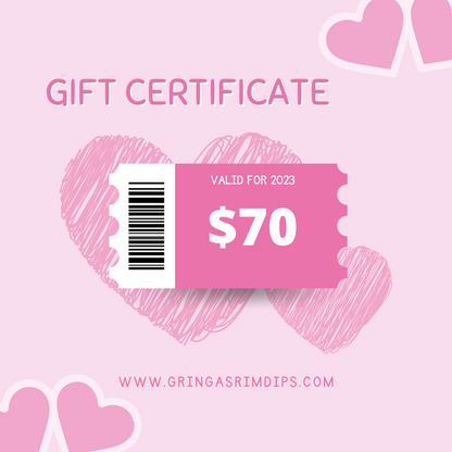 GRINGAS GIFT CARD